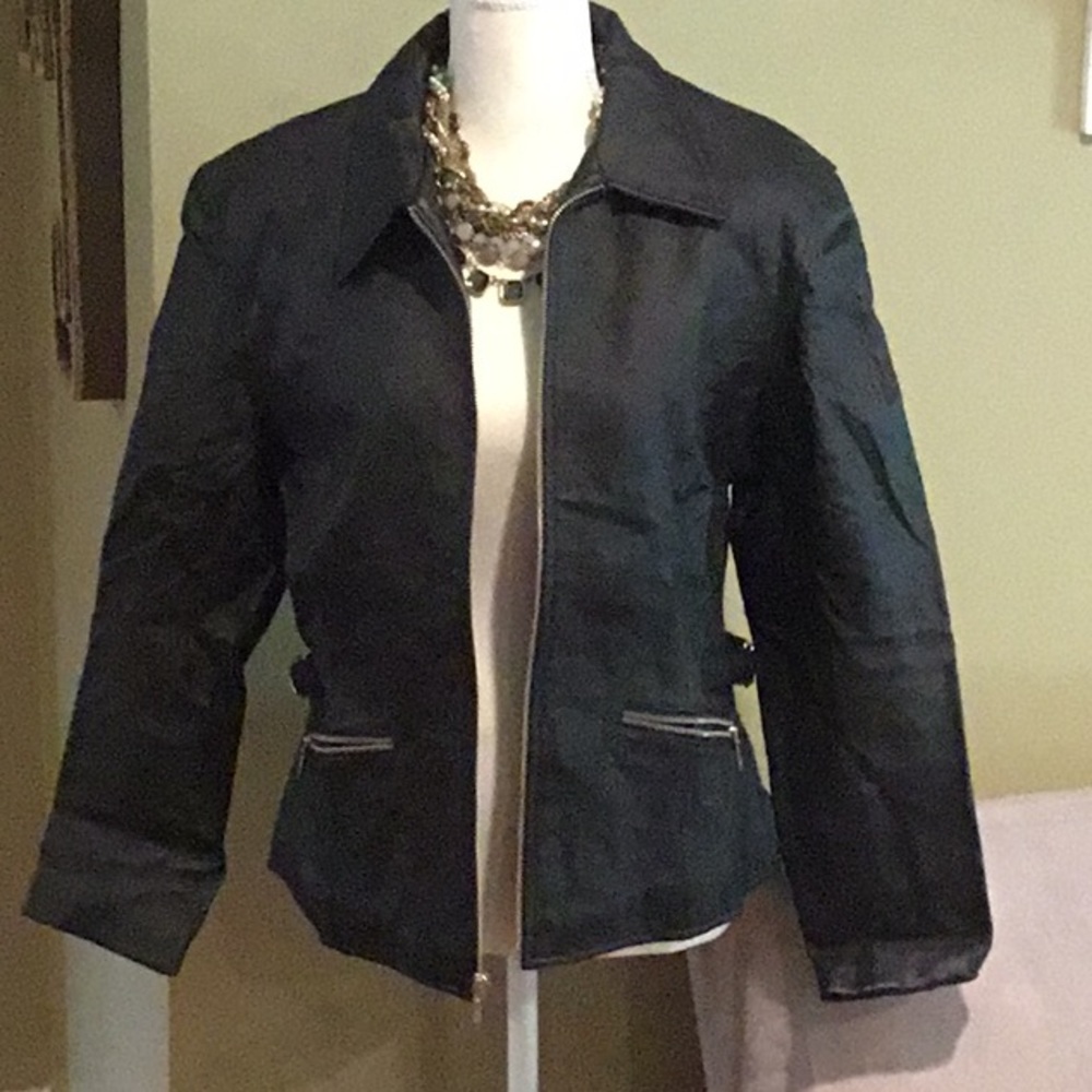 Wilson’s Black Leather Jacket